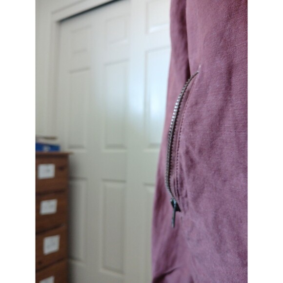 Lucky Brand Womens Henna Linen Jacket Size Small Sweater - Picture 12 of 16